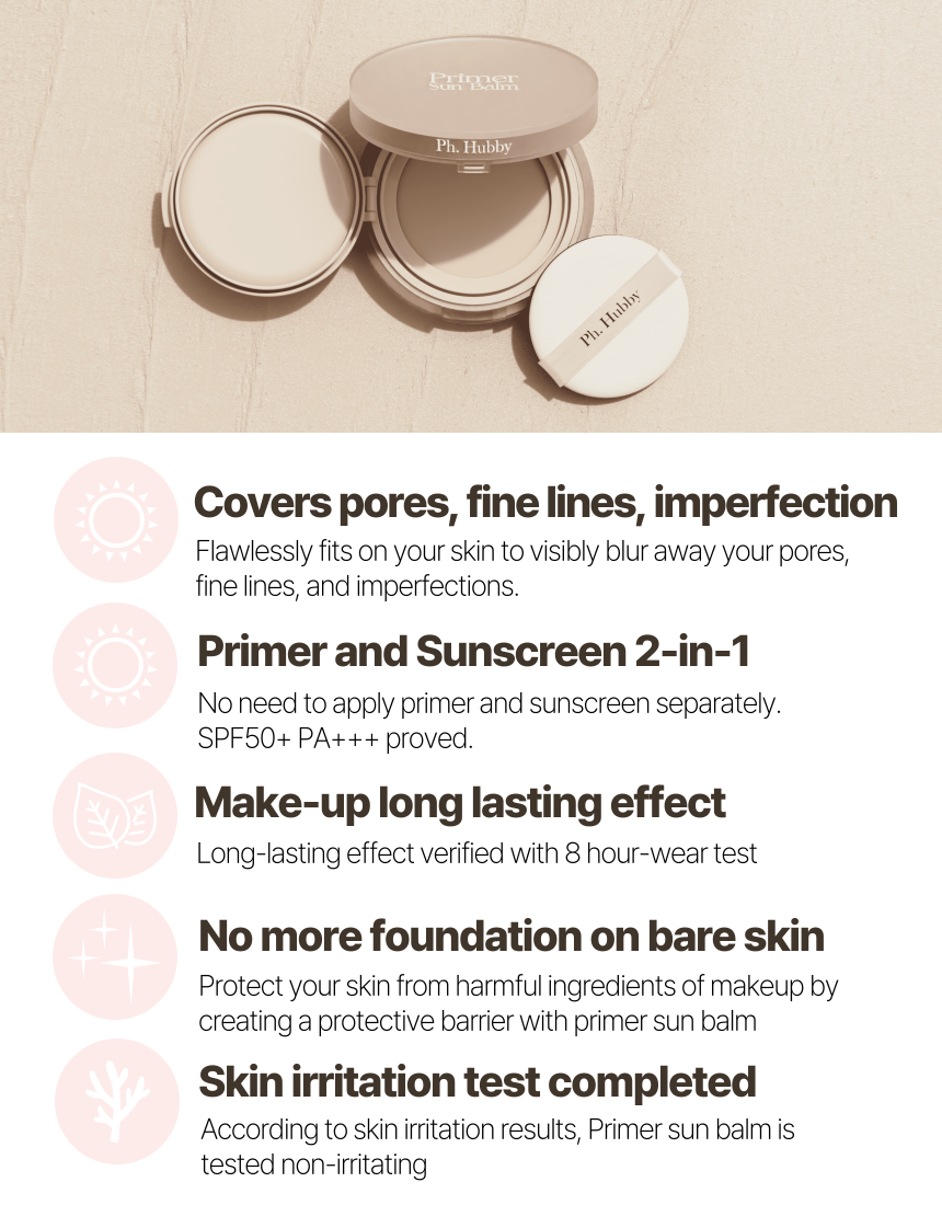 Ph Hubby 1g Sun Screen - Primer Sun Balm