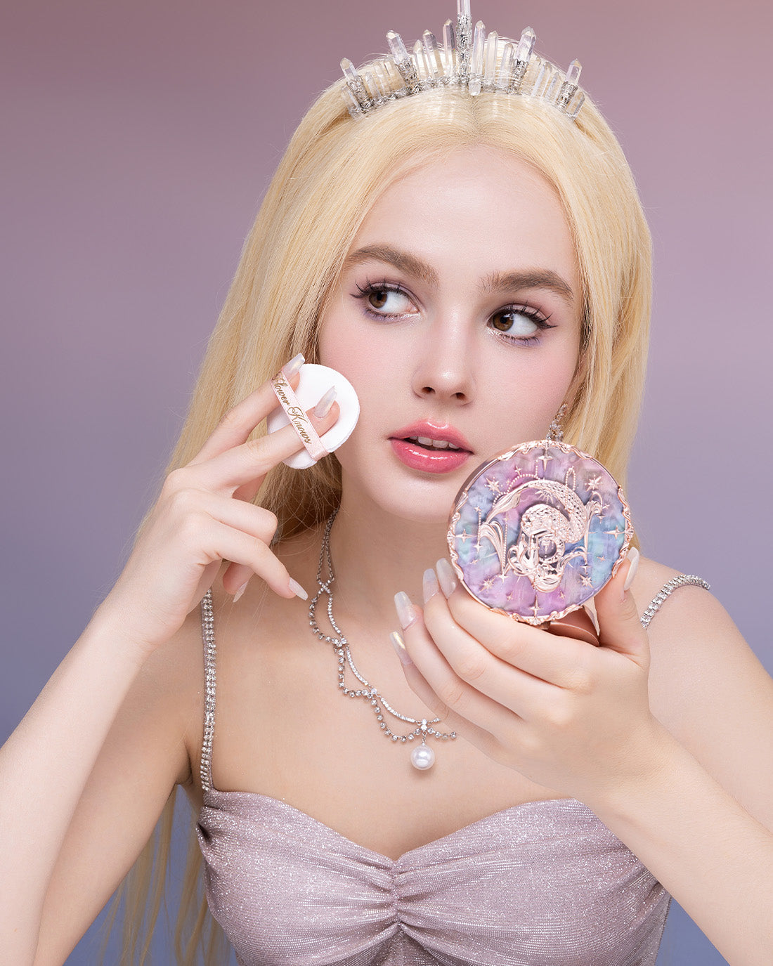 Flower Knows Moonlight Mermaid Setting Powder