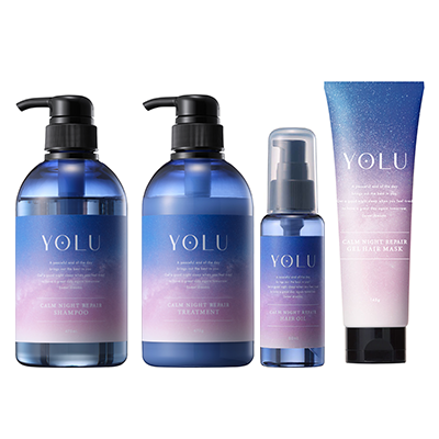 YOLU Calm  Night Repair Series (Shampoo/ Conditioner/ Hair Oil/ Treatment Hair Mask) Direct from Japan