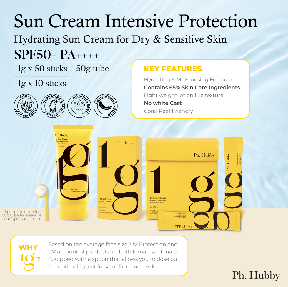 Ph Hubby 1g Sun Screen - Intensive Protection Series From Korea