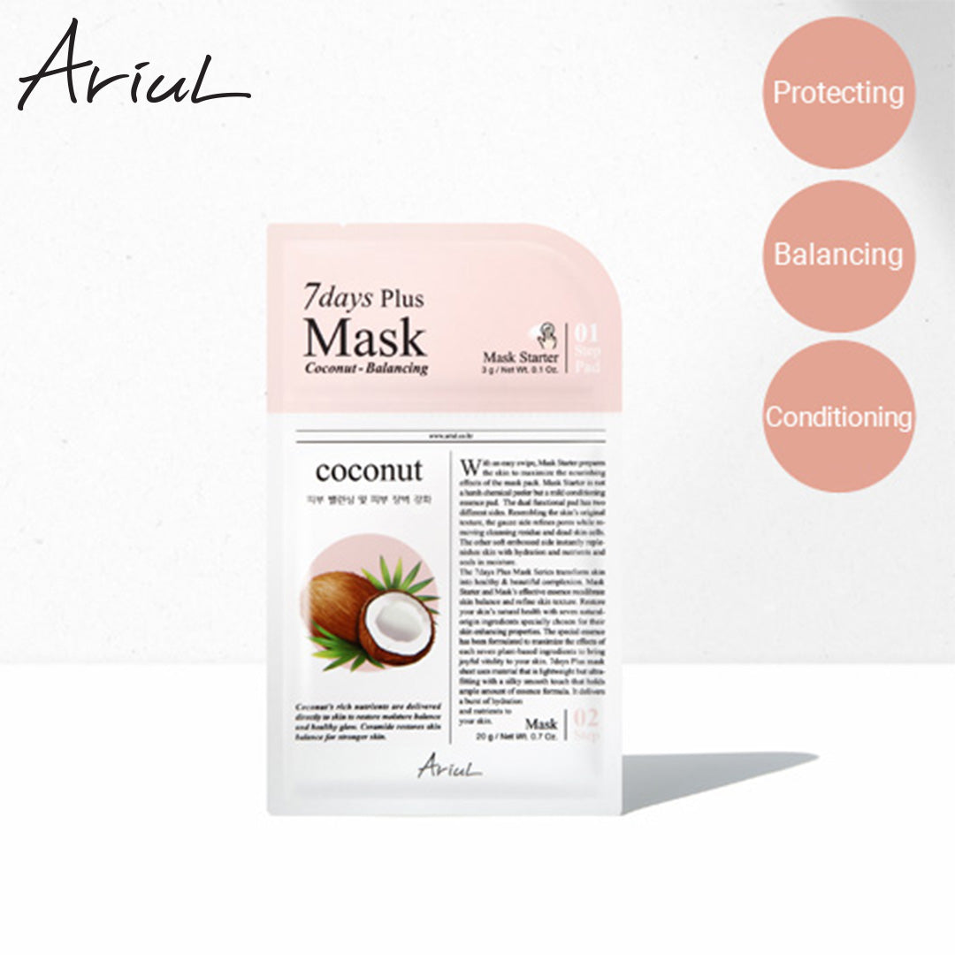 Ariul 7Days Plus Facial Mask - Single Pieces