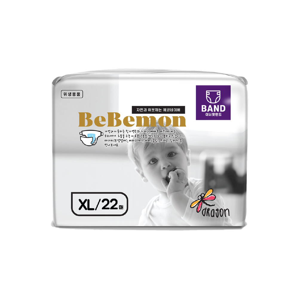 BeBemon Band Type Diapers (Tape)