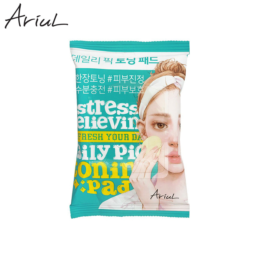 Ariul Stress Relieving Daily Pick Peeling / Toning Pad (30 Pads)