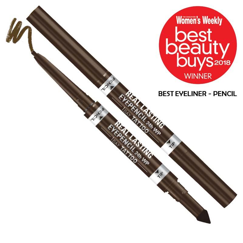 Waterproof Eye Pencil (brown black)-0